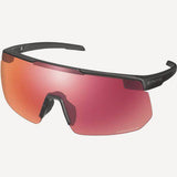 Shimano S-PHYRE RideScape road cycling glasses with magnetic lens system, featuring lightweight frame and tinted lenses for outdoor riding