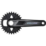 Shimano Deore FC-M6100 12-Speed MTB Chainset with 52mm Chainline