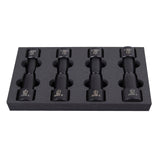 UNIOR workshop fork seal driver tool set for precise suspension fork dust seal installation, with multiple driver sizes and handles.
