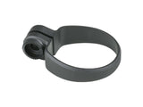 Black Trek Domane rear reflector mount compatible with Domane frames, designed for secure attachment and visibility.