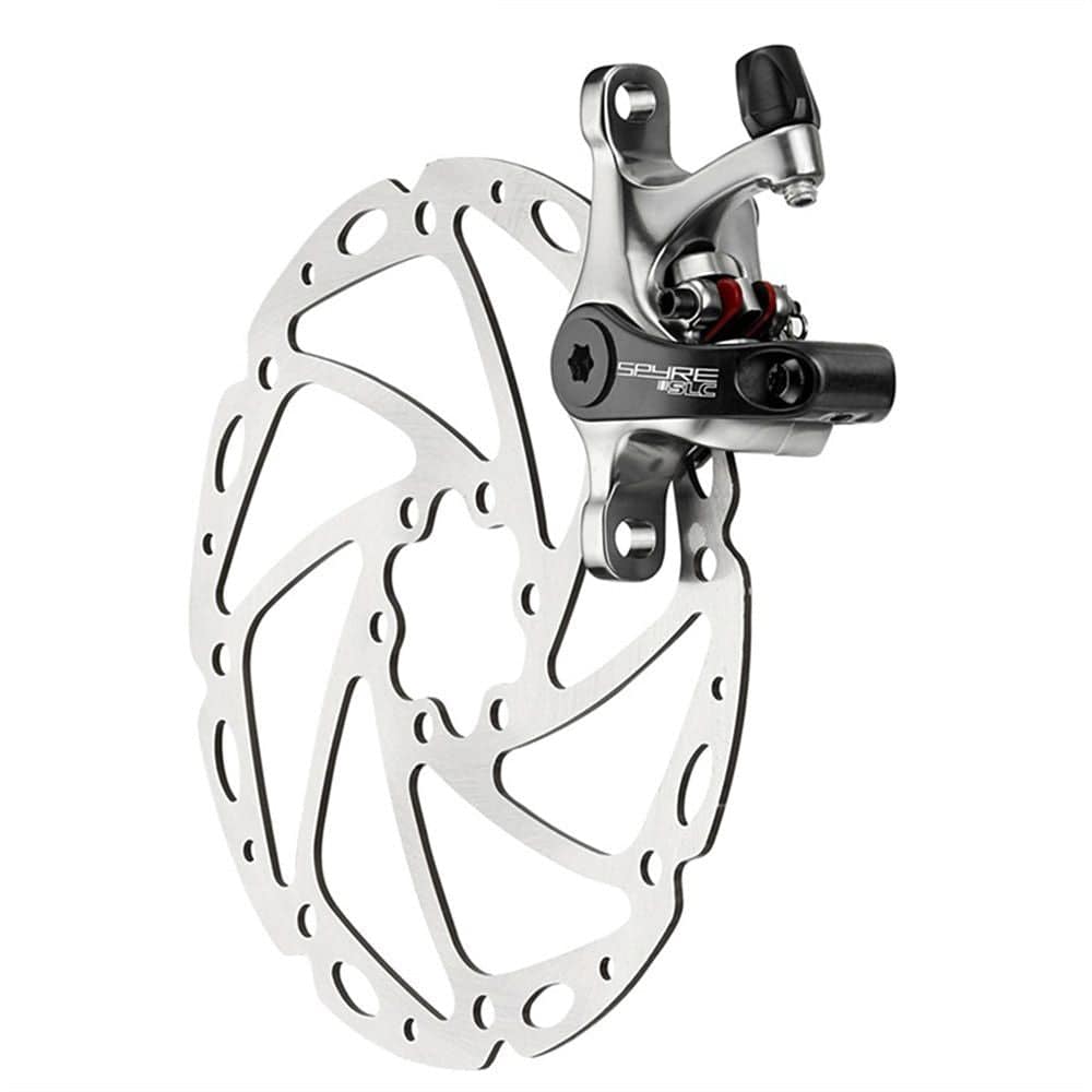Pair of TRP Spyre/Spyke mechanical brake pad adjust screws, precision spare components for bike braking systems.