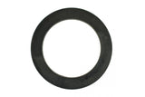Enduro Bearings black 24x1.0mm spacer for bottom bracket adjustment, component for bike maintenance and compatibility.