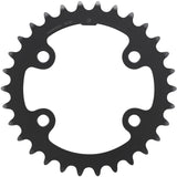 Shimano CUES FC-U6000-2 10/9 speed double chainring, 30T inner gear for 46-30T crankset, cycling component.
