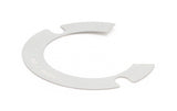 FSA Micro Spacer for 1.1/8 inch ACR headset top cap adjustment, bike component, black plastic spacer for headset fitting