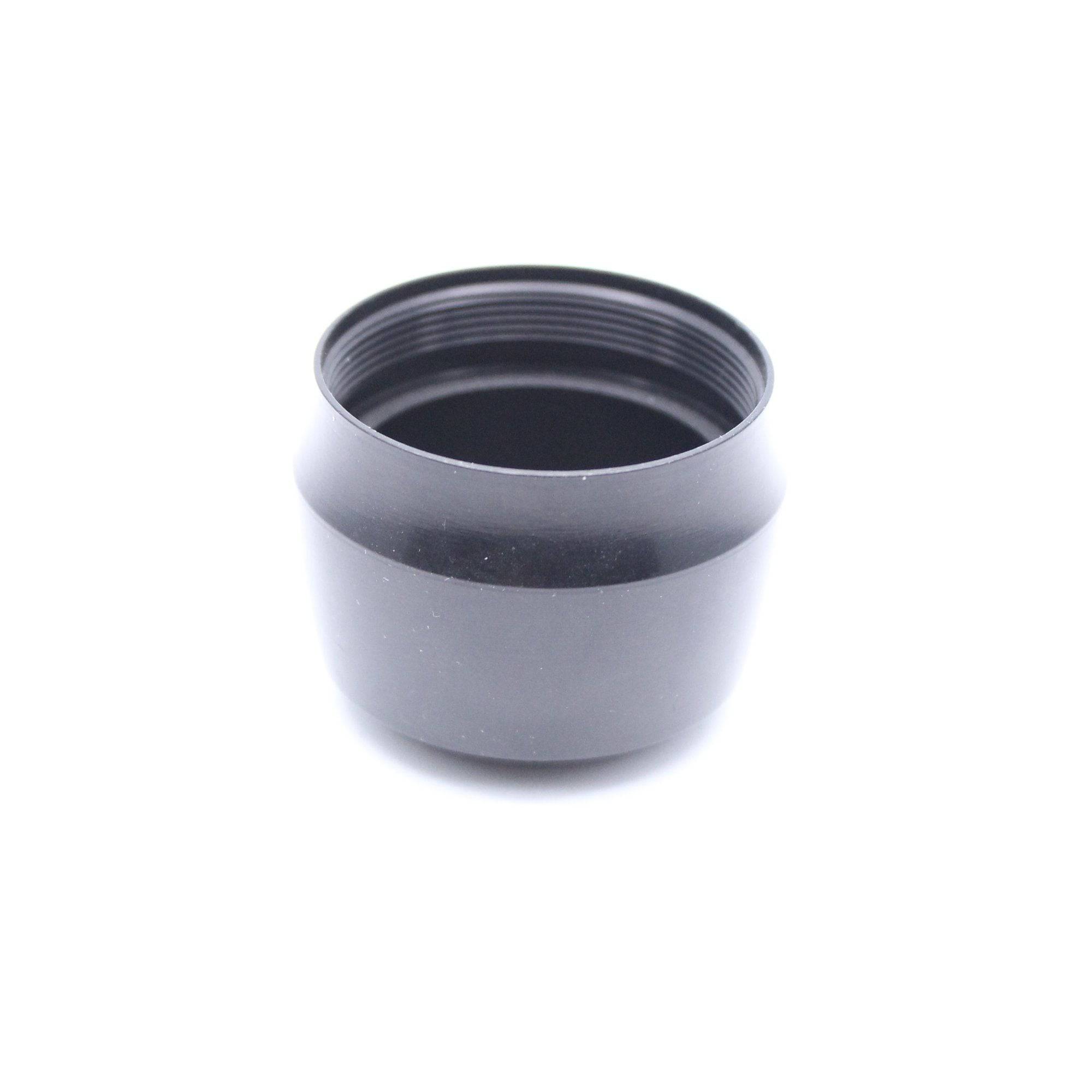 Fox Shock DrCV FLOAT Long Eyelet Cap replacement component, showing the durable black cap used in Fox shock absorbers.