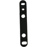Shimano flat mount disc brake adapter for 140mm and 160mm rotors on a road bike, showing the black metal component.