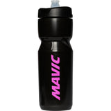 Mavic soft cycling hydration bottle, 800ml BPA-free recyclable plastic with a screw-top lid and ergonomic design for cyclists.