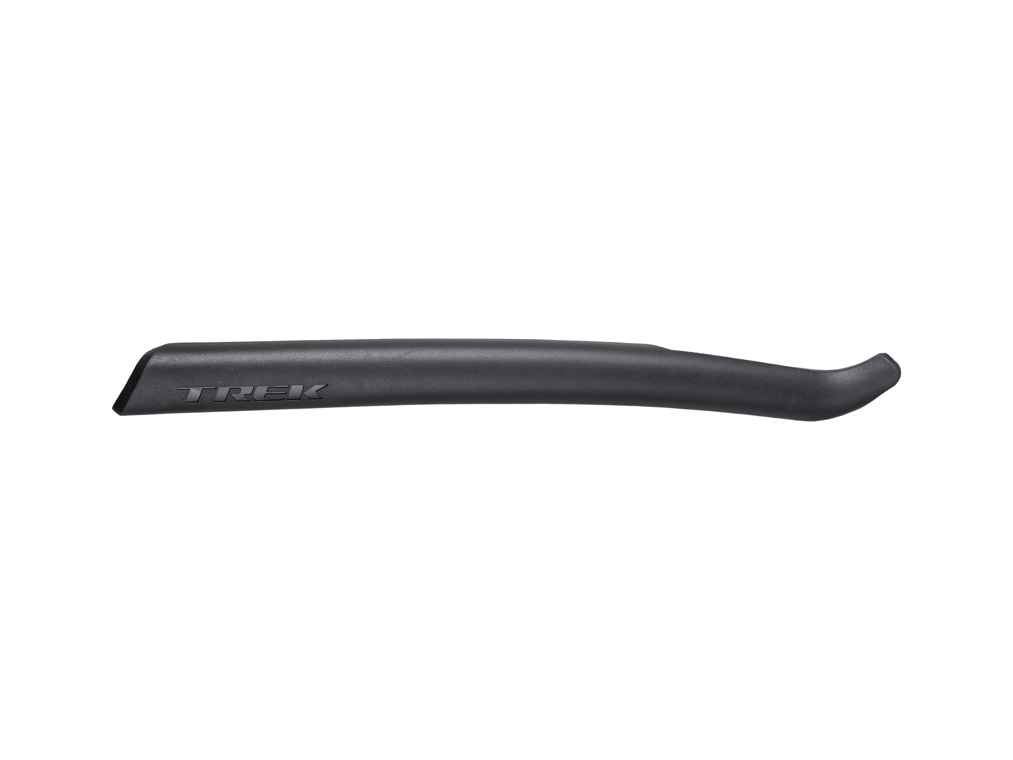 Trek Session Carbon upper chainstay armor in black, bike frame protection component for enhanced durability and frame safety.
