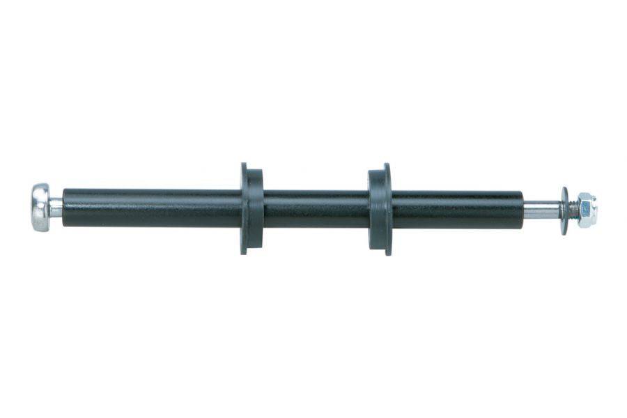 Topeak Journey Trailer Yoke in black, a durable bike trailer connector accessory with a sturdy design for easy attachment.