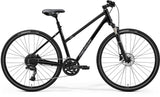 Merida Crossway 300 Women's - Black - MY24 Hybrid Bike | Swinnerton Cycles