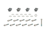 Trek Fetch+ 4 frame hardware kit with black and chrome M5 x 12mm components for e-bike maintenance.