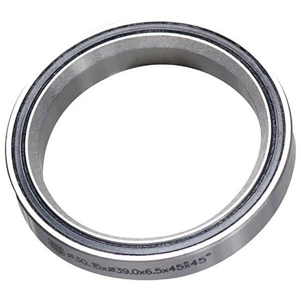 M Part bicycle headset bearing with rubber seals, 30.15x39.0x6.5mm, 45°/45° component for bike steering systems.