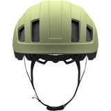 Lazer Verde KinetiCore cycling helmet in green, featuring sustainable design and NTA 8776 certification for safety.