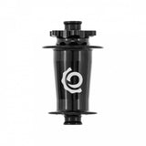 Crankbrothers I9 Hydra front downhill hub with 28 spokes, 20x110mm black component for mountain biking and downhill riding.