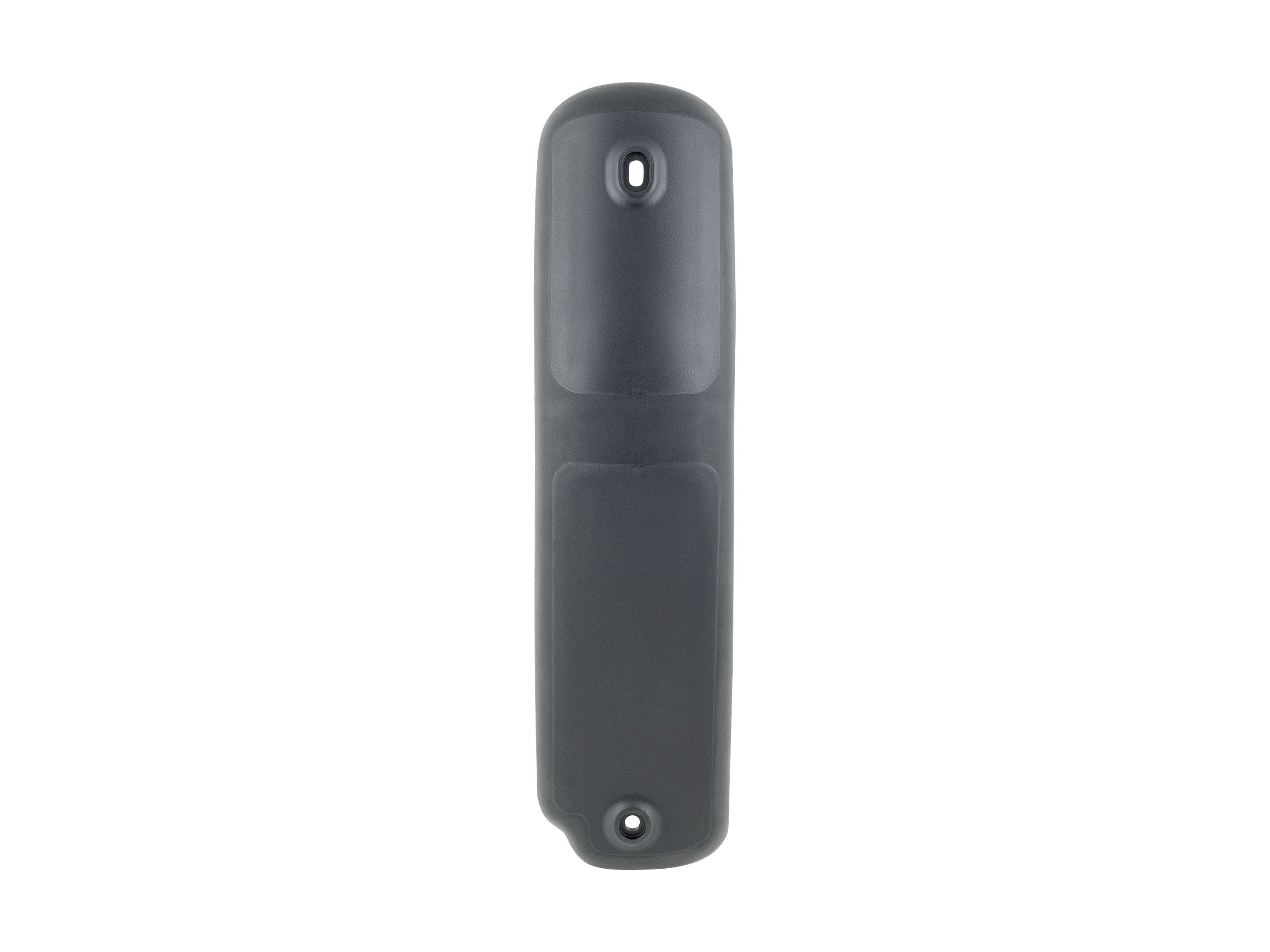 Trek Top Fuel 29 Gen 6 carbon downtube armor in black, protective bike component for durability and bike frame protection.