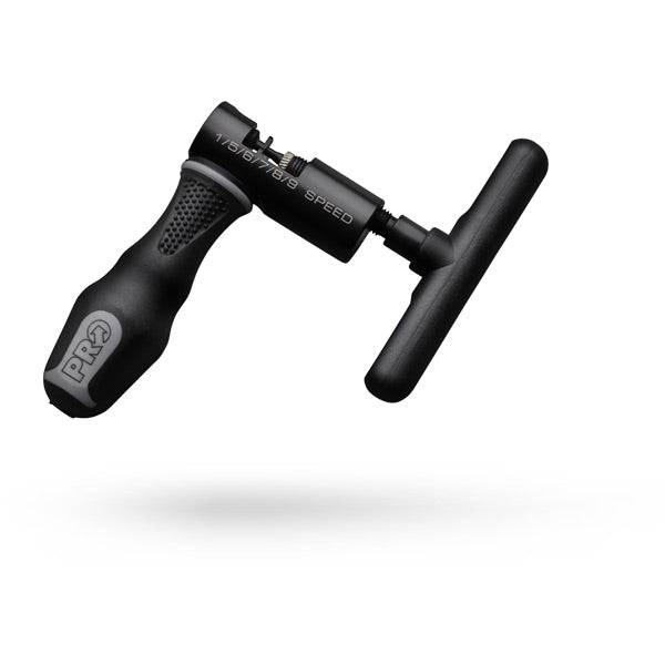 PRO Chain Tool for 1-9 Speed Bikes, ergonomic workshop tool with burr-free link remover for bicycle chain maintenance