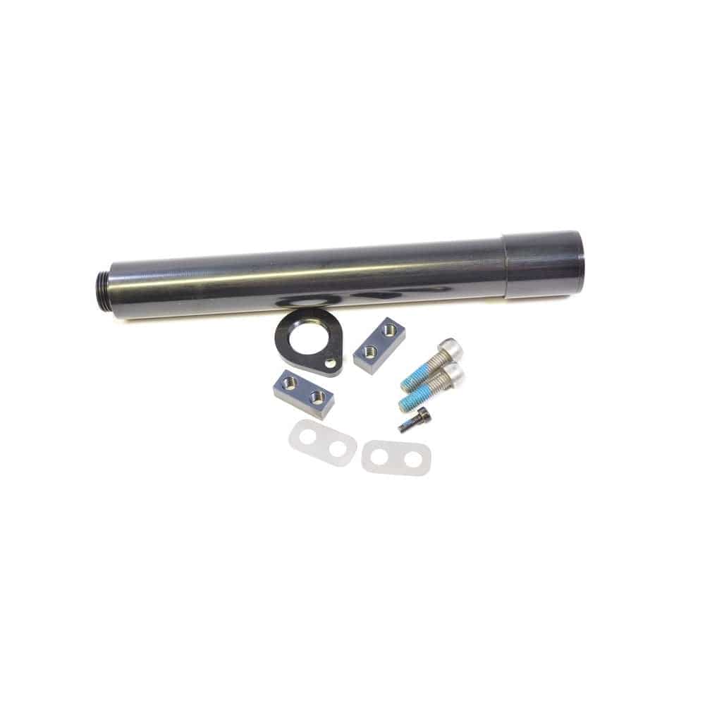 Fox Fork 36 2017 20mm Pinch Axle components for suspension upgrade, shown in the image.