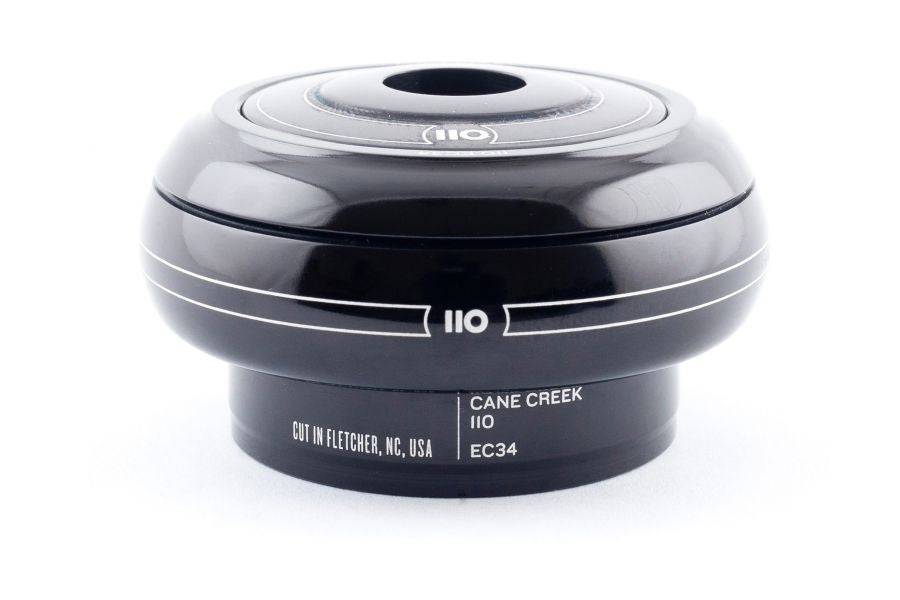 Cane Creek 110 IS41/28.6 black 9mm headset with sealed bearings and split-lip seal, component for bicycle steering systems