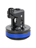 Bontrager Line Elite dropper post actuator in black with 34.9mm size and finishing kit, component for bike seat post adjustment.