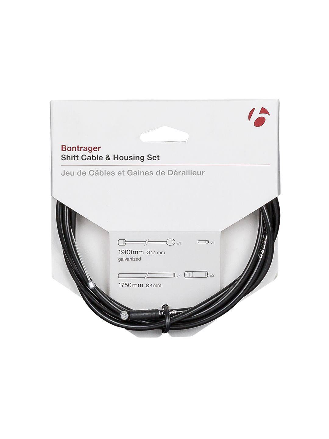 Bontrager Shift Cable & Housing Set Black One size | Swinnerton Cycles