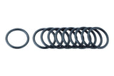 Topeak Race Rocket Rebuild Kit for pump repair and maintenance, featuring black replacement parts and accessories.