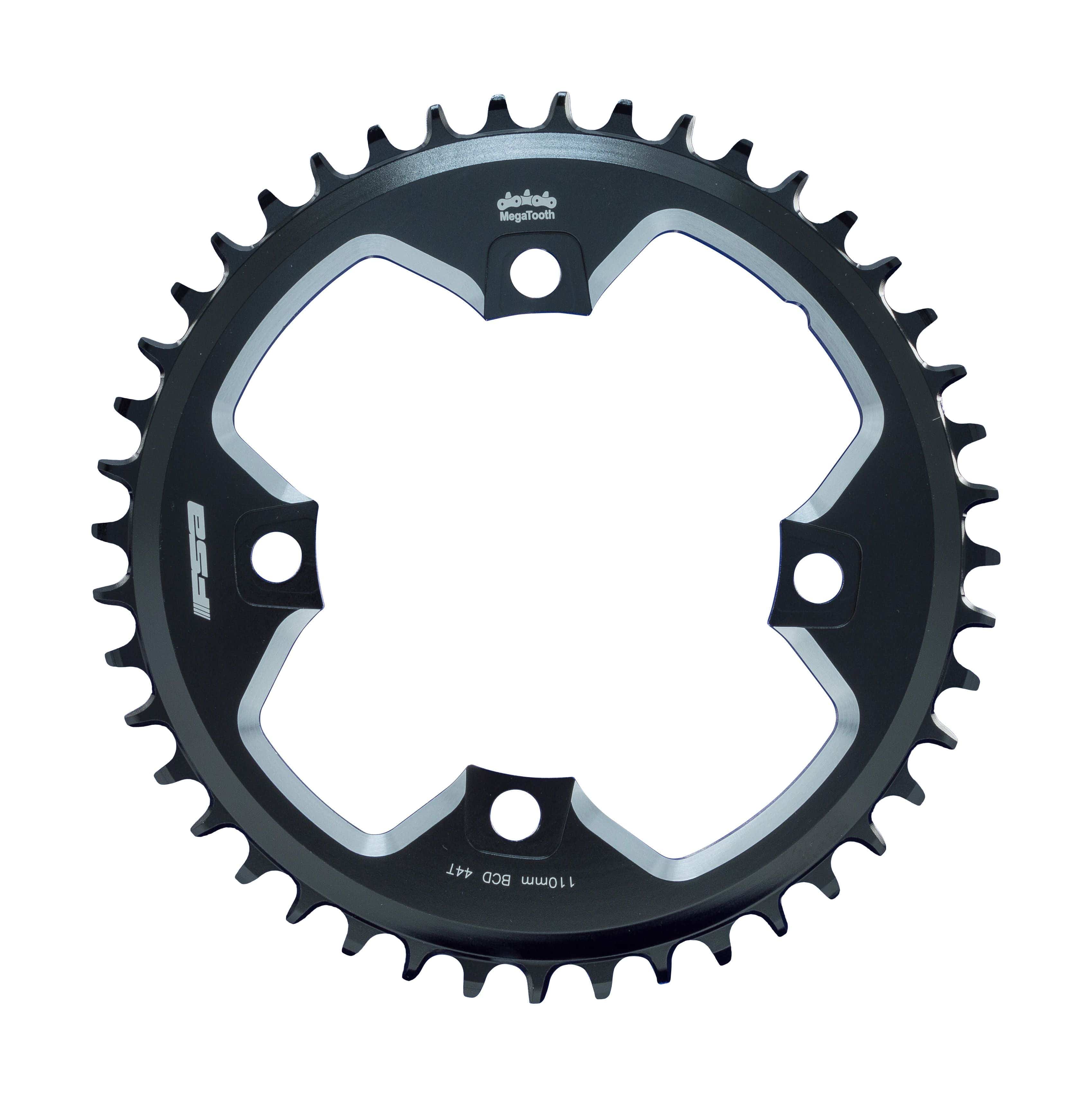 FSA Gossamer ABS Road Chainring (2x11, 110x46T, Black, 4h) A9 | Swinnerton Cycles