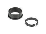 Trek Bontrager Line Elite dropper seatpost bushing kit in black, replacement components for dropper seatpost maintenance.
