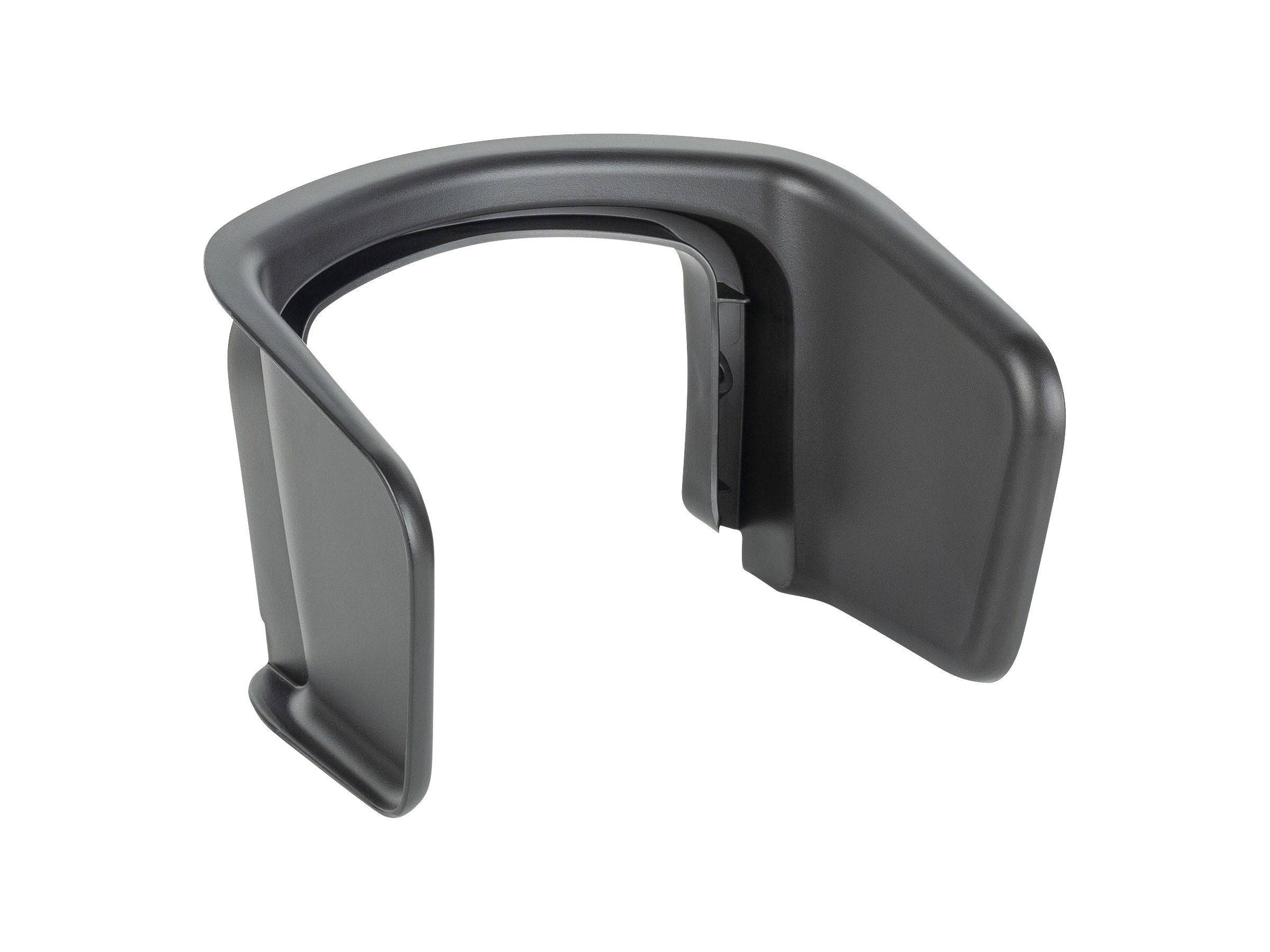 Trek Fetch+ 4 child seat headrest in black, adjustable support accessory for added comfort and safety during rides.