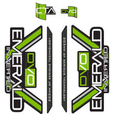 DVO Decal Set 26" Emerald (Green) | Swinnerton Cycles