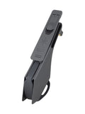 Trek 2022 Speed Concept SLR black downtube storage door assembly for bike components, showing the sleek black design.