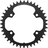 Shimano GRX FC-RX610-1 12-speed 40T single chainring for 1X crankset, shown with teeth and mounting holes.