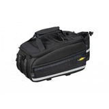 Topeak MTM TrunkBag EX black bike rack bag with water bottle holder, weather-resistant 8L cycling accessories for bikes
