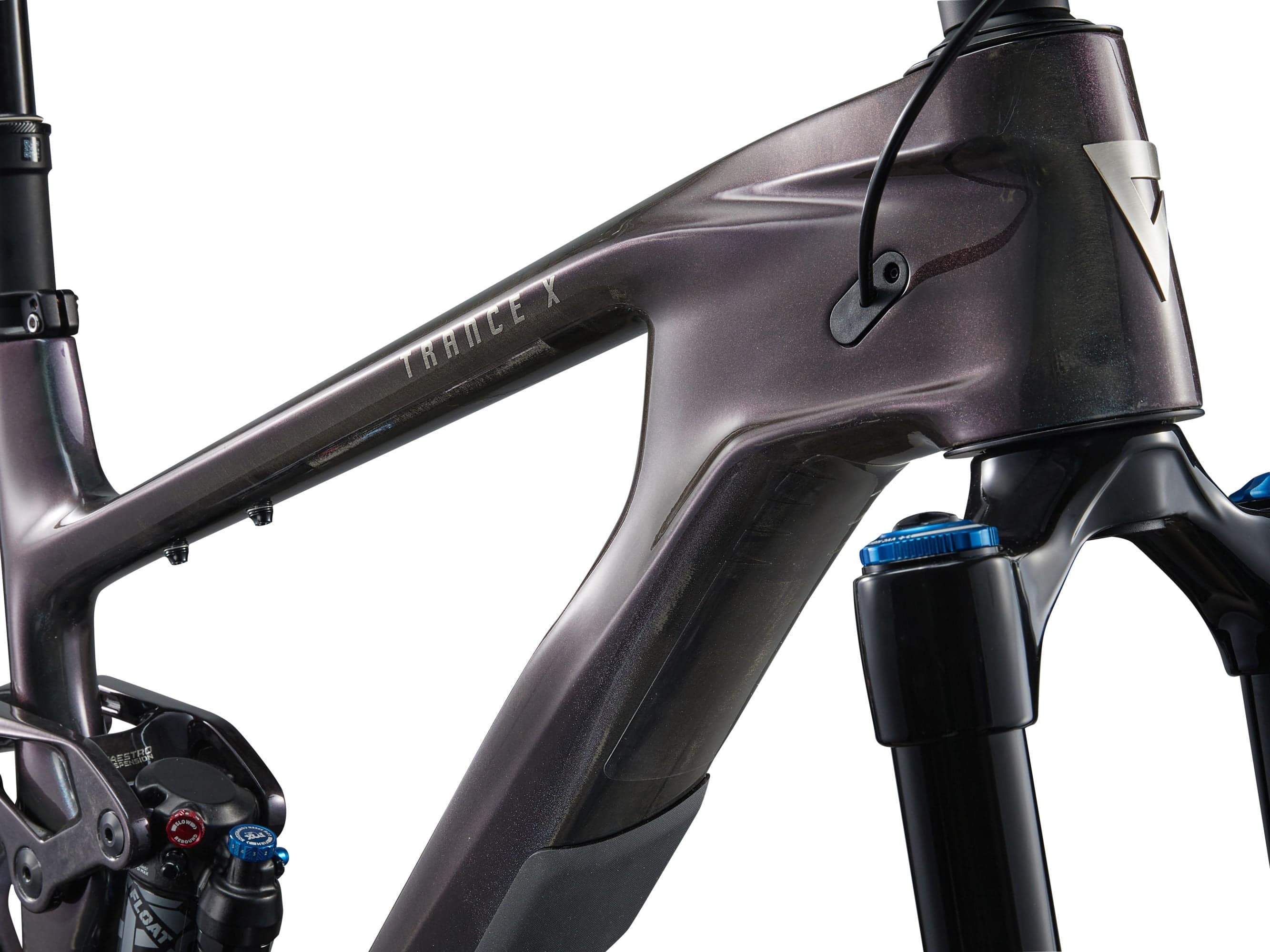 Giant Trance X Advanced 1 mountain bike with 29-inch wheels and Maestro suspension for trail riding.