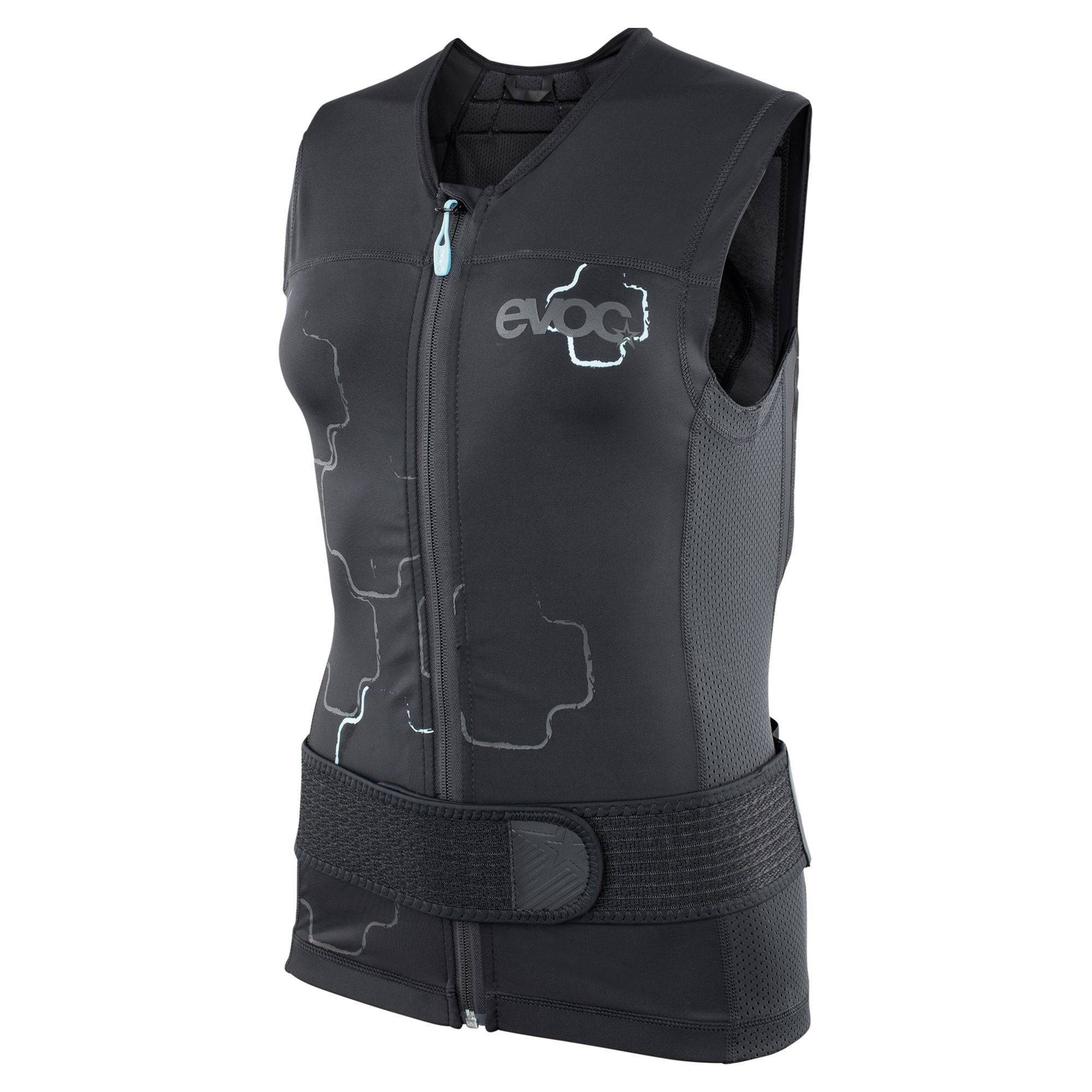 EVOC Women's Protector Vest Lite with removable LITESHIELD PLUS back protector, lightweight cycling clothing with adjustable straps.