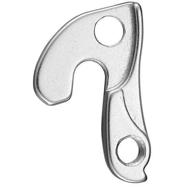 M Part gear hanger replacement for bikes, showing assembly diagram and compatibility with various bike brands.