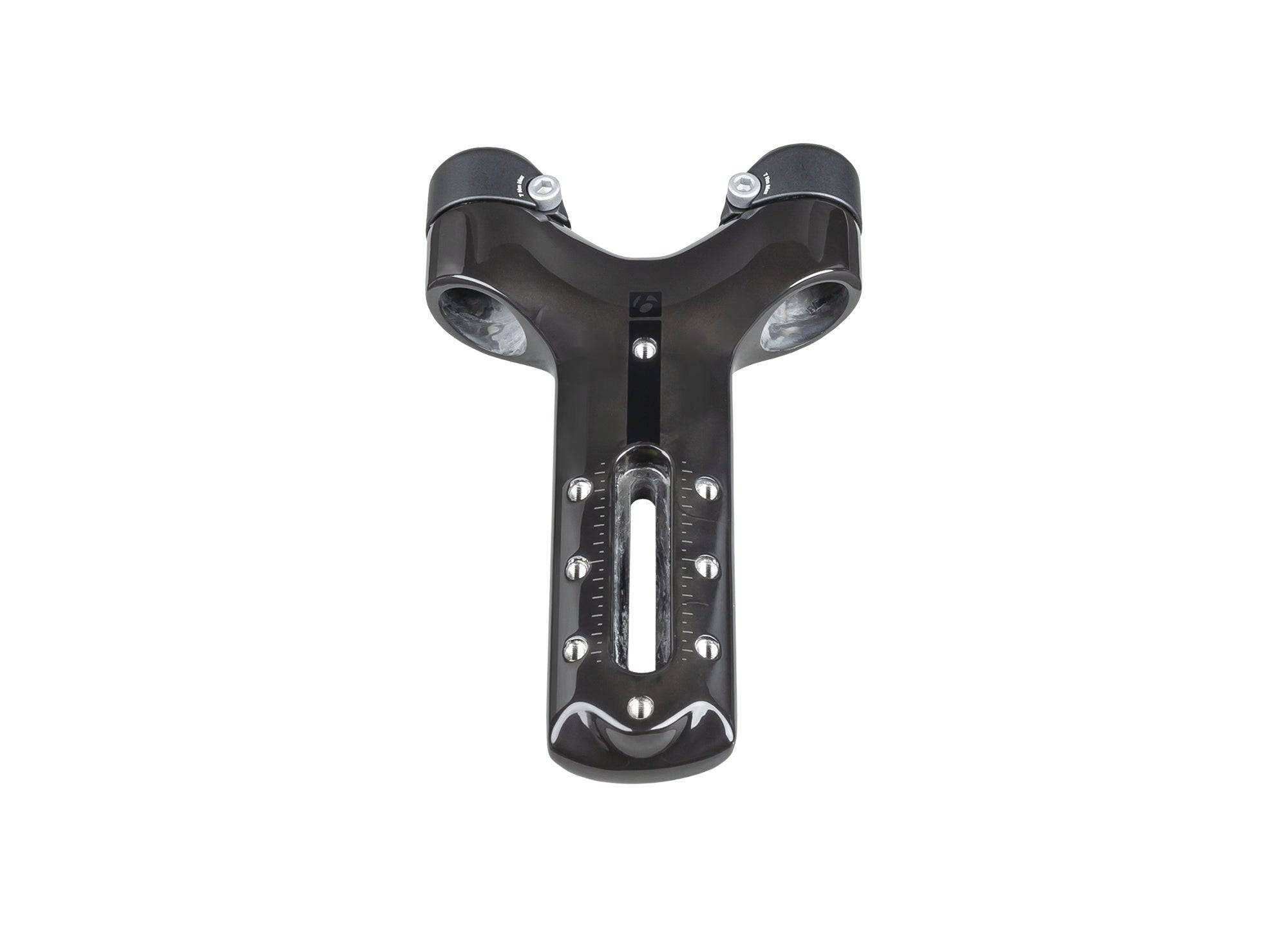 Trek Aero handlebar with TT Mono extensions and 6mm hardware for road bikes, featuring aerodynamic design and component details.
