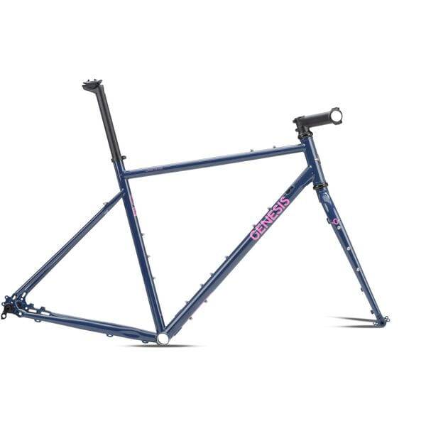 Genesis Adventure Frameset - Croix De Fer 725 Frameset Blue Unlimited | Swinnerton Cycles