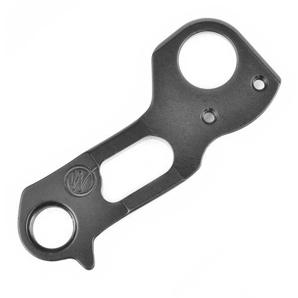Wheels Manufacturing replaceable derailleur hanger 396 CNC machined dropout for bike components.