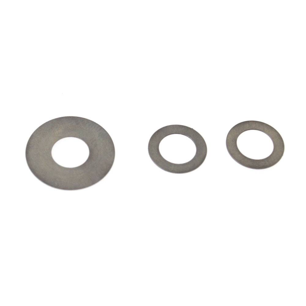 Fox FLOAT DPS Linear Rebound LRL02 valve stack assembly for rear shock upgrade, featuring precise components for optimal suspension performance.