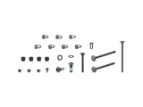Trek Fetch+ 4 front cover assembly hardware kit in black for e-bike maintenance components.