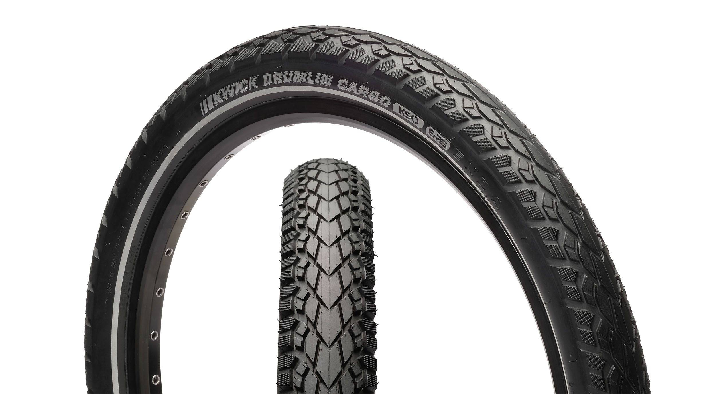 Kenda Kwick Drumlin Cargo Black Tyre | Swinnerton Cycles