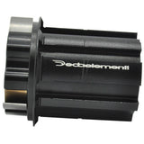Deda Elementi clincher freehub body for Deda wheels, compatible with 12x Sram groupsets, shown with polished metal finish.