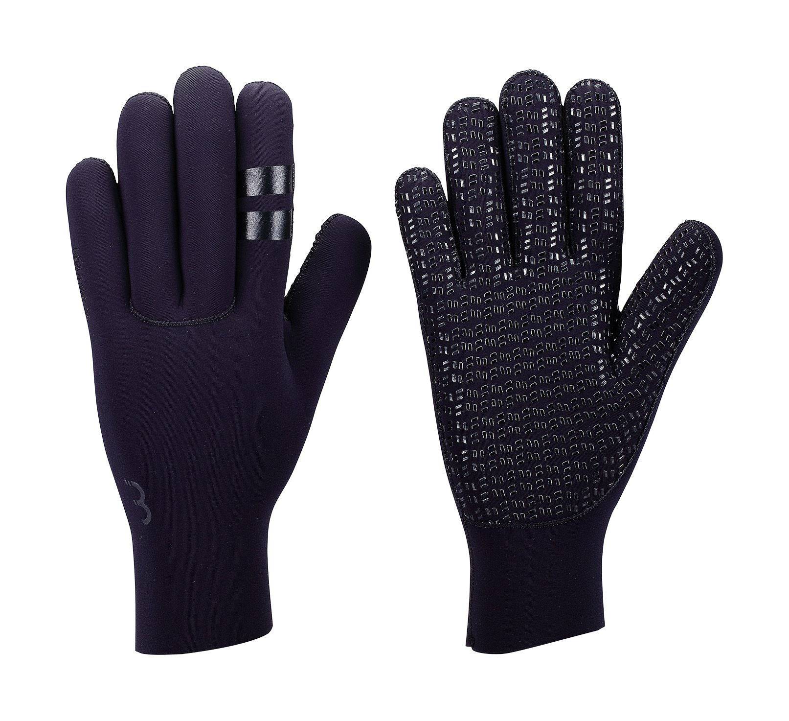 BBB NeoShield winter cycling gloves BWG-26 waterproof and windproof with padded palms and reflective details for cold weather riding.