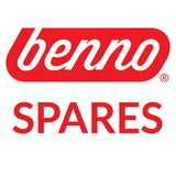 Benno Bikes dual locking bolt set for utility front tray mounts and spares, showing metallic bolts and hardware components.