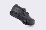 Crank Brothers Mallet BOA MTB cycling shoes with Match Box sole, black and red design, featuring BOA dial closure for mountain biking.