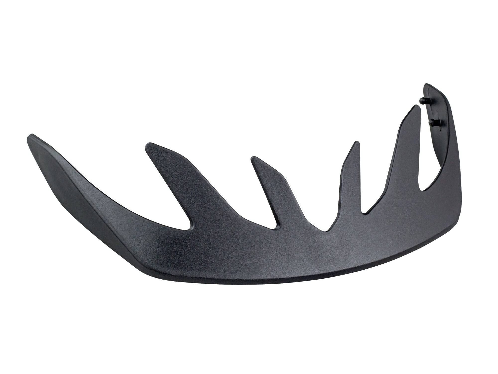 Bontrager Solstice bike helmet with removable sun and rain visor, designed for cycling helmets, providing sun and weather protection.