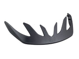Bontrager Solstice bike helmet with removable sun and rain visor, designed for cycling helmets, providing sun and weather protection.