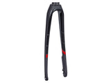Trek 2018 Domane SL 700C disc brake fork for road bikes, showing the carbon fork with disc brake mounts and sleek design.