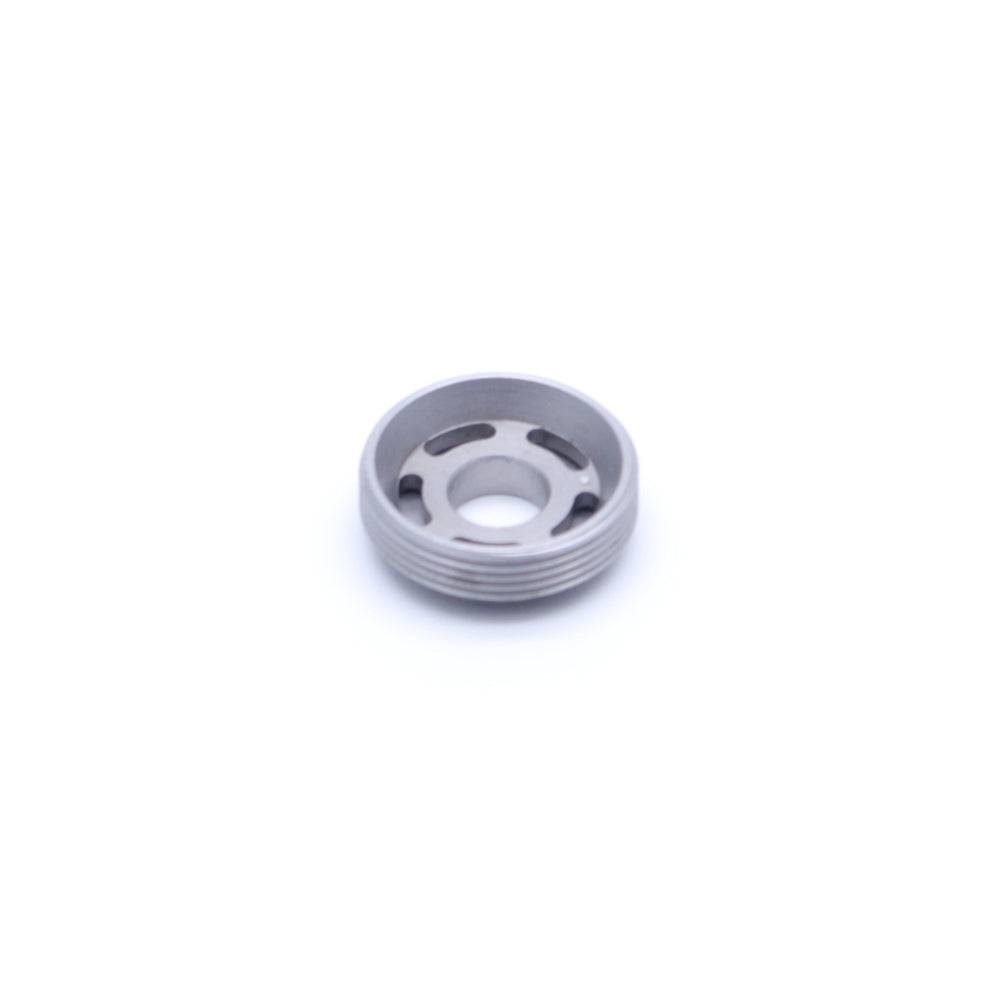 Fox Shock X2 valve seat assembly for rear shock, rebound piston, 0.247-inch bore, replacement component for Fox shocks.
