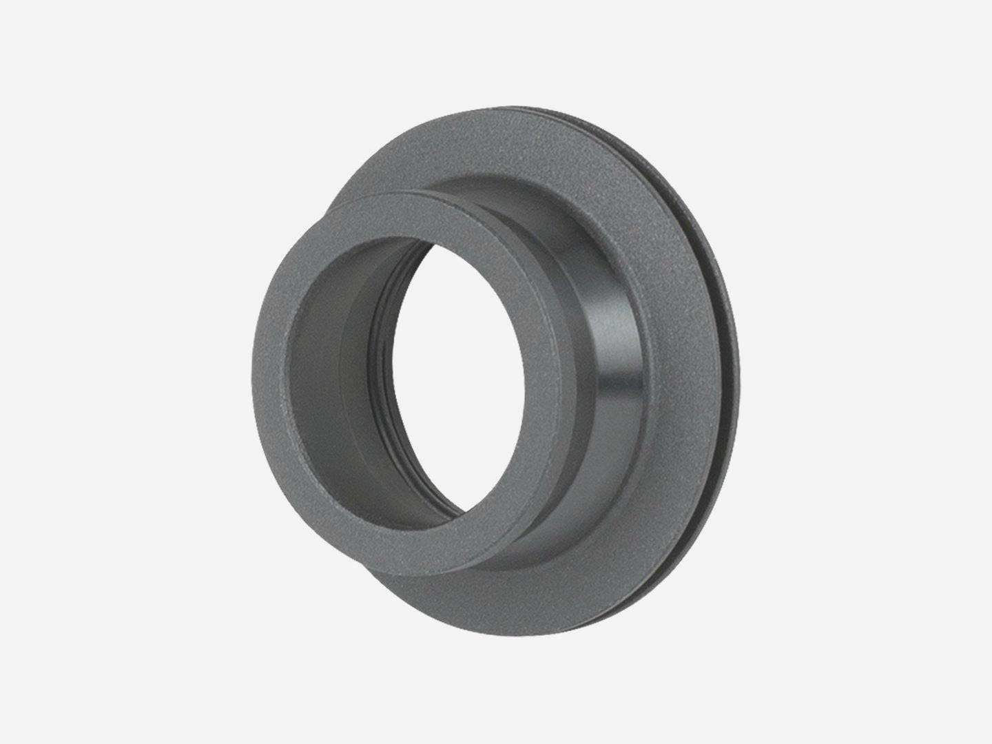 Bontrager Kovee RSL 12mm non-disc side end cap in black for 110mm OLD front or rear bike hub component.